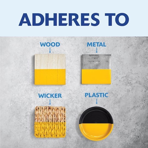 12 oz Gloss Golden Sunset General Purpose Spray Paint Exterior/Interior Protect