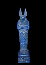 Rare Ancient  Egyptian Antiquities Statue of Egyptian God Anubis god of death BC