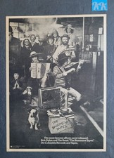 Bob Dylan The Basement Tapes Album Promo Print Advertisement 1975