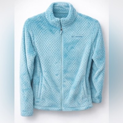 Columbia Kids Light Blue Fleece Hoodie
