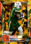 2025 Bowman Chrome University Sapphire Football Gold Elija Lofton #106