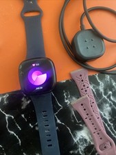 Fitbit Versa 3 GPS Smartwatch Tested  With Bands  Cord