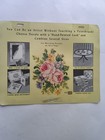 Vintage 1930s or 1940s Large Two Sided Page SALESMAN SAMPLE of Meyercord Decals — photo 2