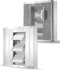 Container Vent with Metal Mesh - 2-Pack for Better Airflow & Temperature Control