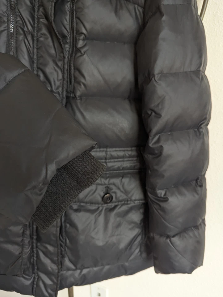 Женские Ralph Lauren активный черный вниз пуховик Куртка Пальто Sz маленький - Изображение 4 из 4