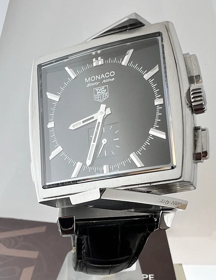 TAG Heuer WATCH RARE MONACO SIXTY NINE REVERSO/CW9110.0