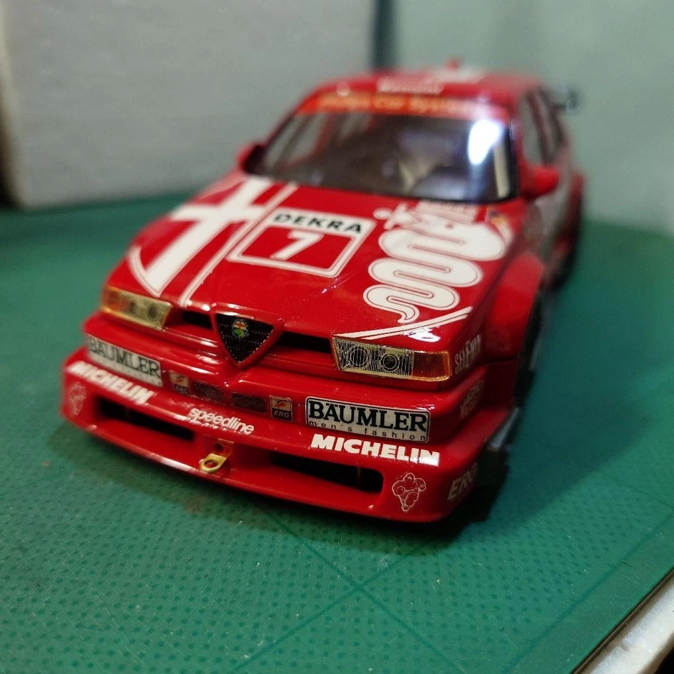 田宫 1/24 阿尔法罗密欧 155 V6 TI 赛车模型套件 – 完成/现成 — 第 2/4 张图片