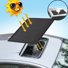 Car Magnetic Sunroof Sun Shade Moonroof Mesh Car Roof Cover Camping Bugs Screen