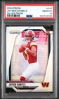 JAYDEN DANIELS 2024 PRIZM SILVER ROOKIE RC #347 PSA 10 GEM MINT! NFL 140743765