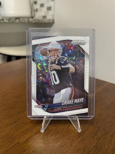 2025 Panini Prizm Drake Maye White Disco SP- Rare Pack Fresh! Patriots