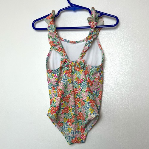 Costume da bagno bambino Boden floreale con volant pezzo unico costume da bagno bambino ragazza 18-24 mesi - Foto 2 di 4
