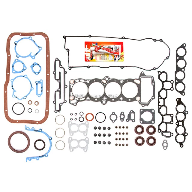 Juego completo de juntas para 95-99 Nissan 200SX Sentra 1.6L DOHC GA16DE Foto 2 de 4
