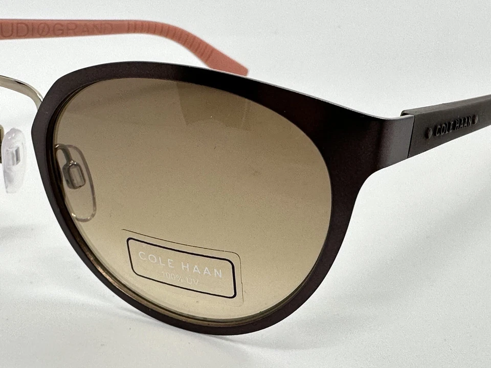 NEW Cole Haan CH7031 210 Brown 51.20.135 Studiøgrand Women’s 100% UV Sunglasses - Image 2 of 4