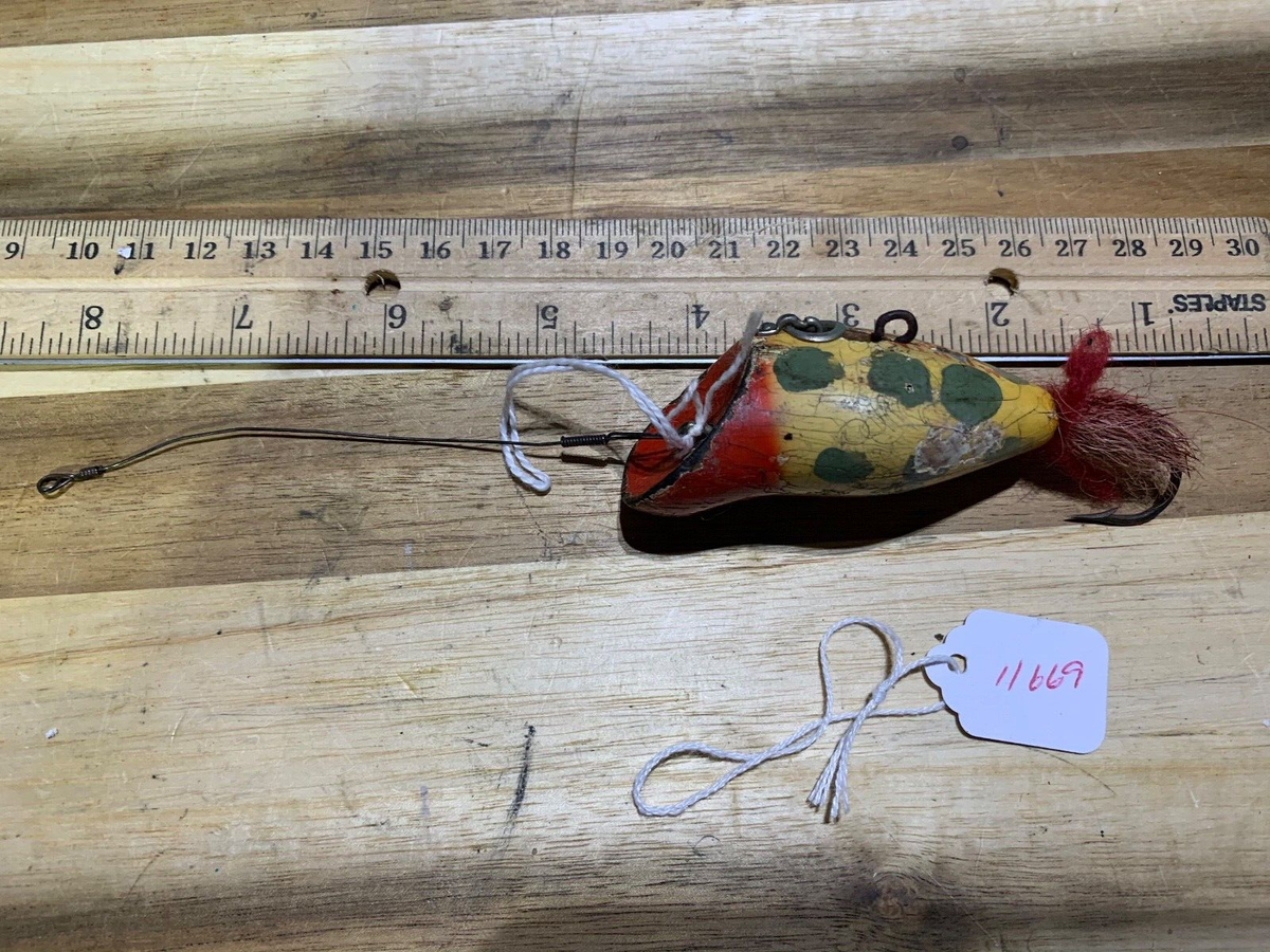 heddon クッション Vintage Heddon fishing lure (11669) | eBay