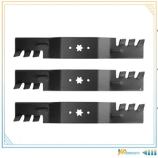 3 Mower Blades For MTD Cub Cadet 54" 742-0677 742-0677A 942-0677 942-0677A