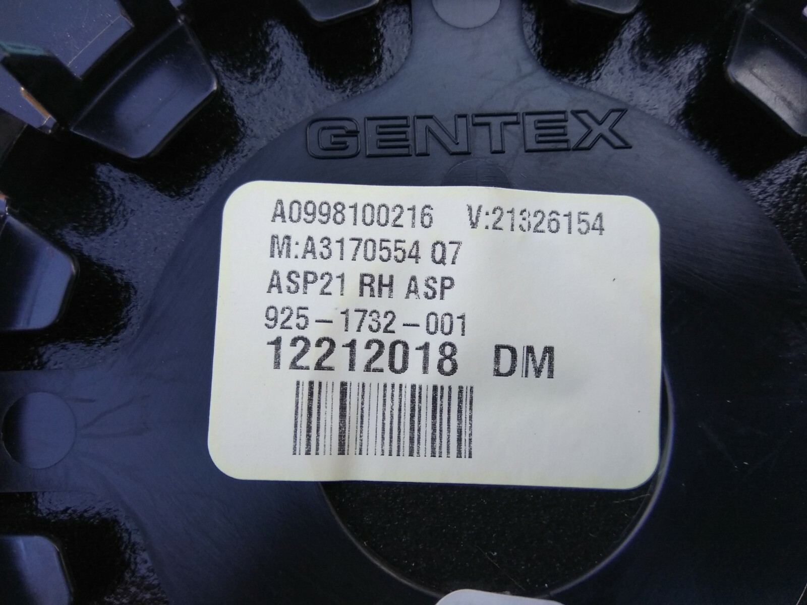 OEM MERCEDES C W205 S W222 E W213 RIGHT DRIVER AUTO DIM HEATED