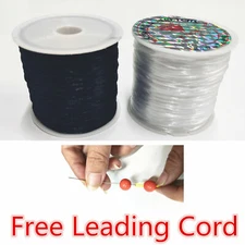 2PCS Strong Crystal Thread String Bracelet Beading Cord Stretchy Elastic 50M USA