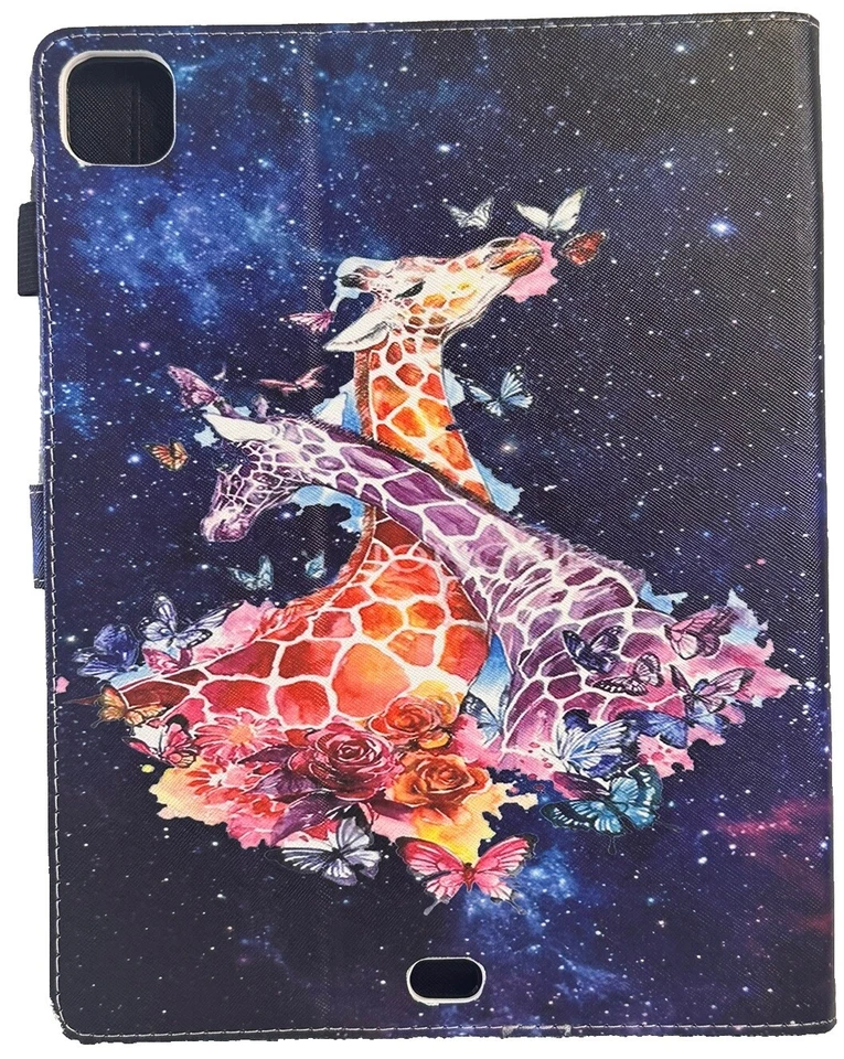 Lovely Couple Giraffe Print Smart Case iPad Pro 11 2020 With Pencil Holder - Image 2 of 4