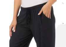 Lucky Brand Women's Straight Leg Lounge Pant ONLY 1 BLACK S NWT