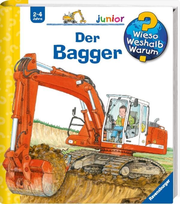 Ravensburger 32850 Wieso? Weshalb? Warum? Junior 38: Der Bagger