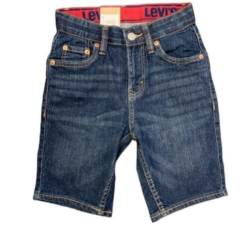 Levi's Boy's Zip Fly & Button Closure Belt Loops Adjustable Waistband Shorts Sz8