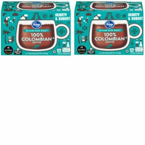Kroger Colombian Coffee K-Cups (2 pack 