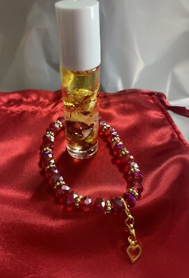 LOVE DRAWING Manifestation & Conjure Spell Roll On Oil + Talisman RITUALS VOODOO