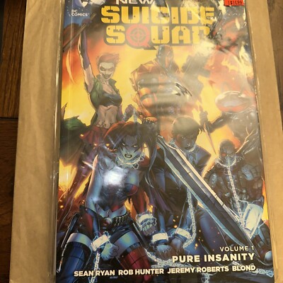 New Suicide Squad Graphic Novel Vol 1 Pure Insanity Brand New