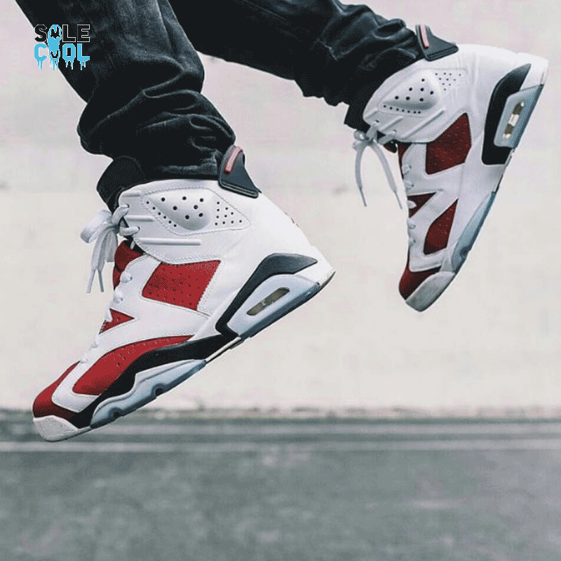 Air Jordan AJ6 Retro Carmine Shoes 384665-160