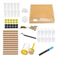 NNEDSZ Queen Rearing Marking Kit 146 Pieces for Starter Beekeeper Beekeeping Too