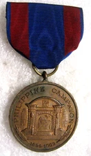 /US NAVY Philippines Campaign 1899-1903 Medal, 1960s
