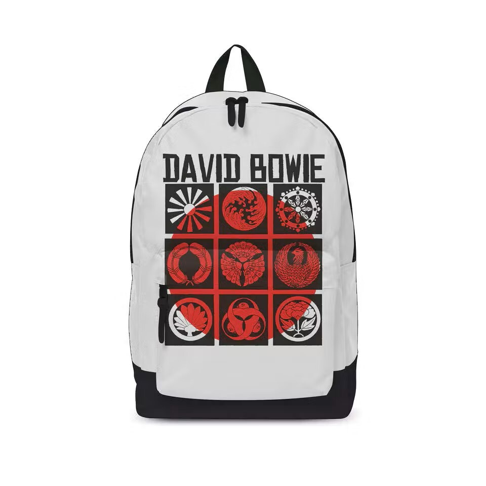 Rocksax David Bowie Classic Backpack Japan Bag Official Merch - NEW