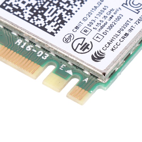 1Pc 1200Mbps Bluetooth 4.0 WiFi Wireless Network Card NGFF Dongle For 7260NGW - Photo 6/11