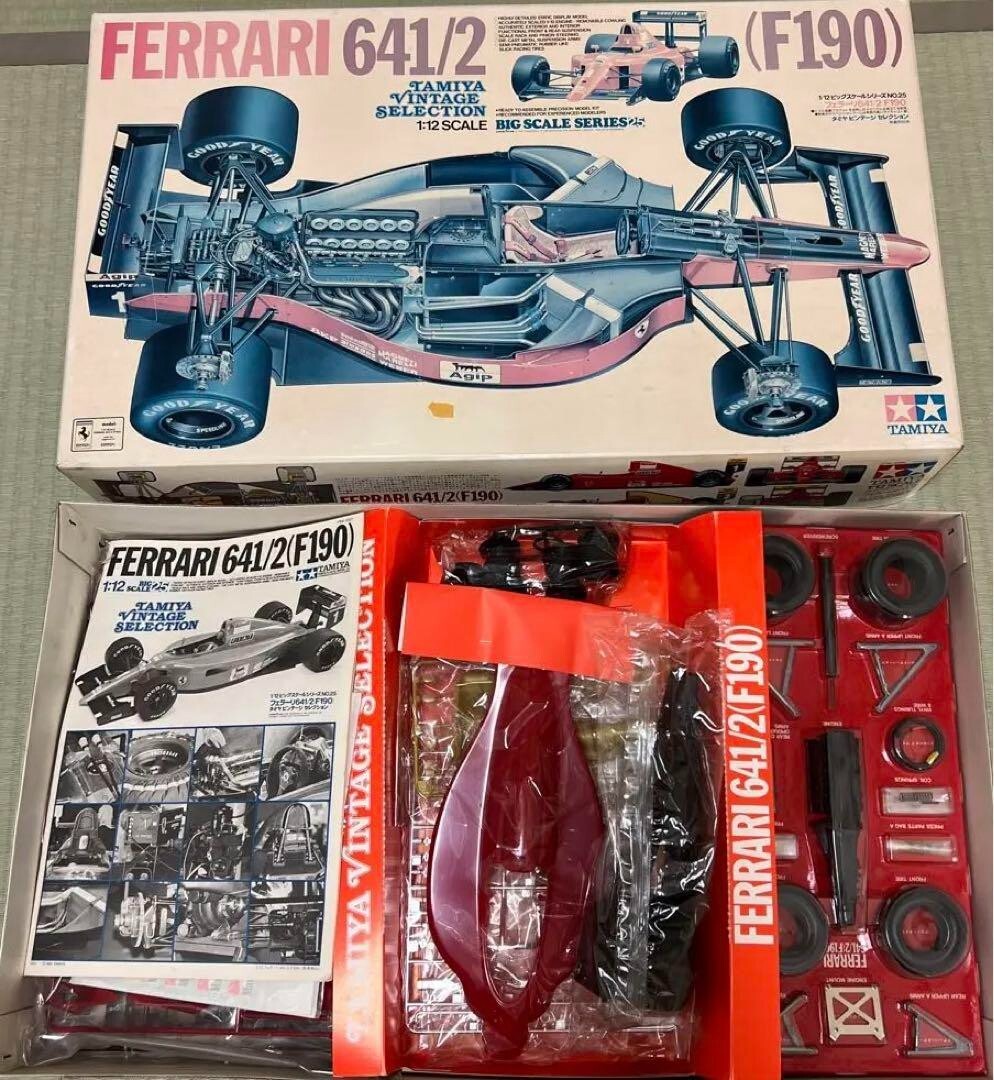 TAMIYA FERRARI 641/2 (F190)FULL VIEW LIMITED COLLECTION F1 TAMIYA FERRARI 641/2 (F190)FULL VIEW LIMITED COLLECTION F1