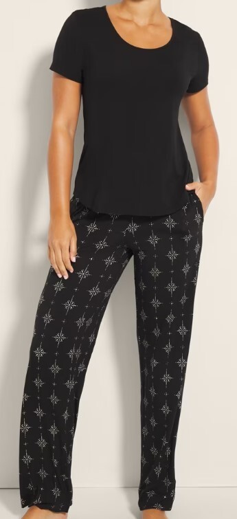 $84 Soma Cool Nights Pajama Set Size M- New With Tags