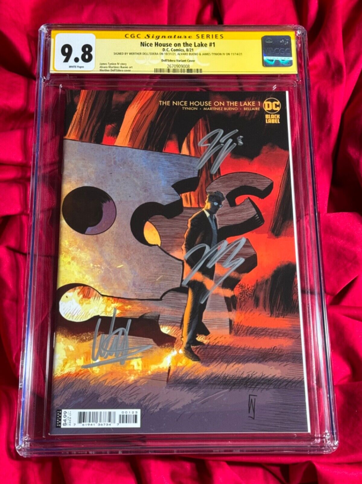 CGC SS 9.8~Nice House on the Lake #1~1:25 Variant~SIGNED Tynion+Martinez+Werther