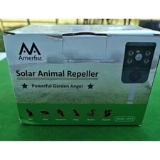 Amerfist Solar Ultrasonic Animal Repeller - AR18 .NEW!!!