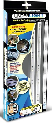 UNDERLIGHT - Motion Activated Accent Lighting Battery Operated LED Light Strips