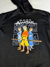 AVATAR The Last AIRBENDER Youth Hoodie Size 18/20  Men's Small Nickelodeon 2021