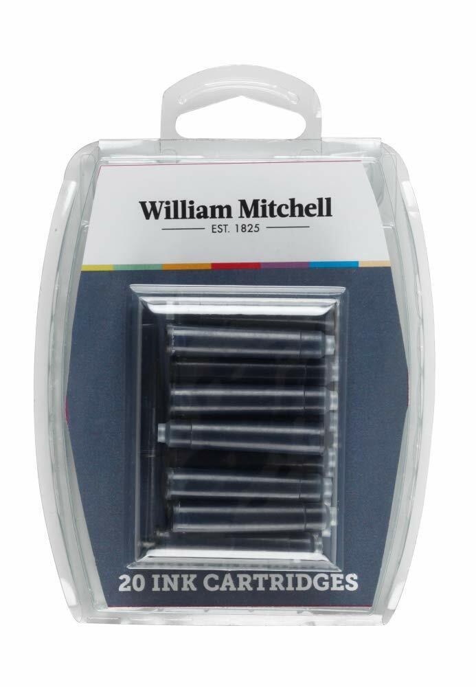 William Mitchell Universal Black Color Calligraphy Ink Cartridge