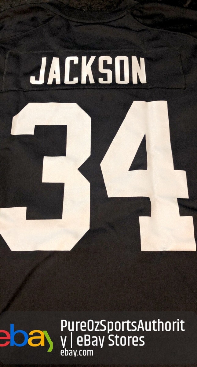 Las Vegas Raiders Bo Jackson #34 Nike Men's Black 2025