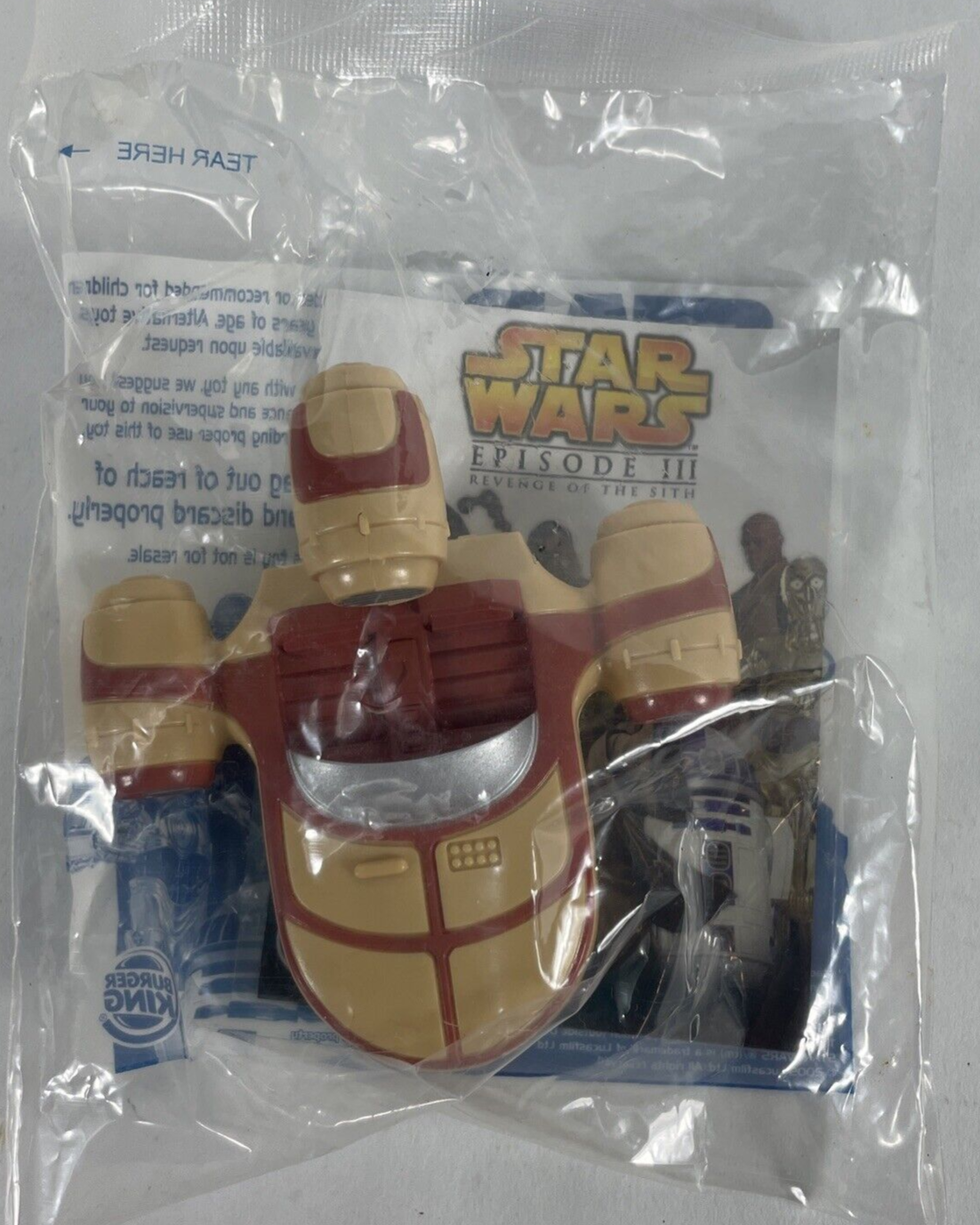 2005 Burger King Star Wars Episode III Revenge of the Sith Landspeeder Sealed