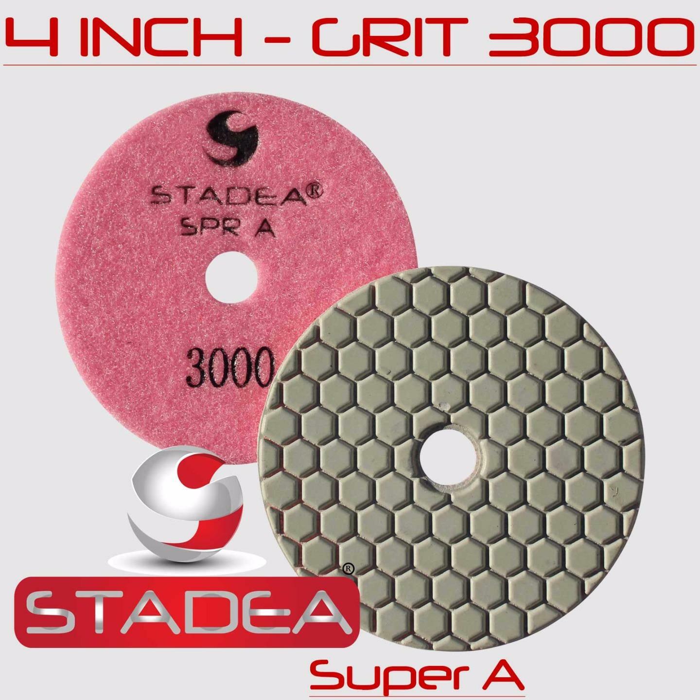 Stadea Diamond Polishing Pads Dry 4" STADEA Super A
