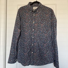 Goodfellow  Co Dark Print Shirt Men's Size Medium