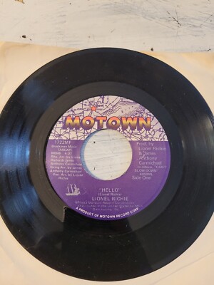 Lionel Richie Hello / You Mean More To Me 45 Vinyl