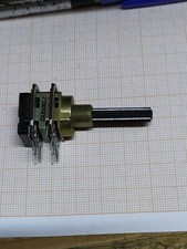 2x 100 K ohm LOG  Potentiomètre   axe 6 canelé prise physiologique 27K   P.N115