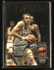 Billy Cunningham 1995 Action Packed Hall of Fame #6  Basketball Card
