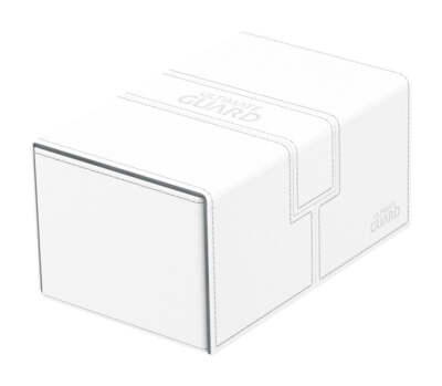 Ultimate Guard Twin Flip ́n ́Tray Deckhülle 160+ Standardgröße XenoSkin weiß