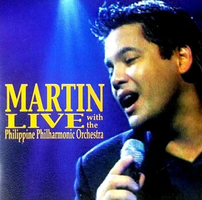 Martin Nievera - ''Live'' - ''Philippine Philharmonic Orchestra'' - ( CD - MCA )