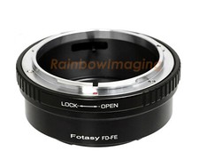 Adapter for Canon FD Lens to Sony a6500 a6300 a6000 A7 Alpha Mirrorless Camera
